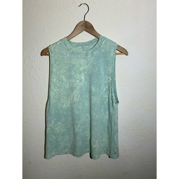 Lululemon All Yours Tank TopCloudy Wash Arctic‎ Green Size 8 - Picture 2 of 5